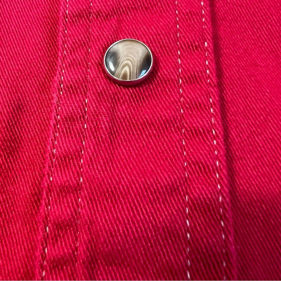 Scandia Woods VTG Red Button Down Mens Shirt Sz XLG - Picture 7 of 10